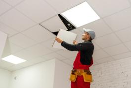 Conseils de pose d'un faux plafond suspendu