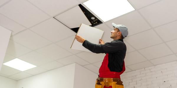 Conseils de pose d'un faux plafond suspendu